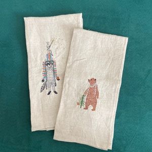 Coral and Tusk tea towels